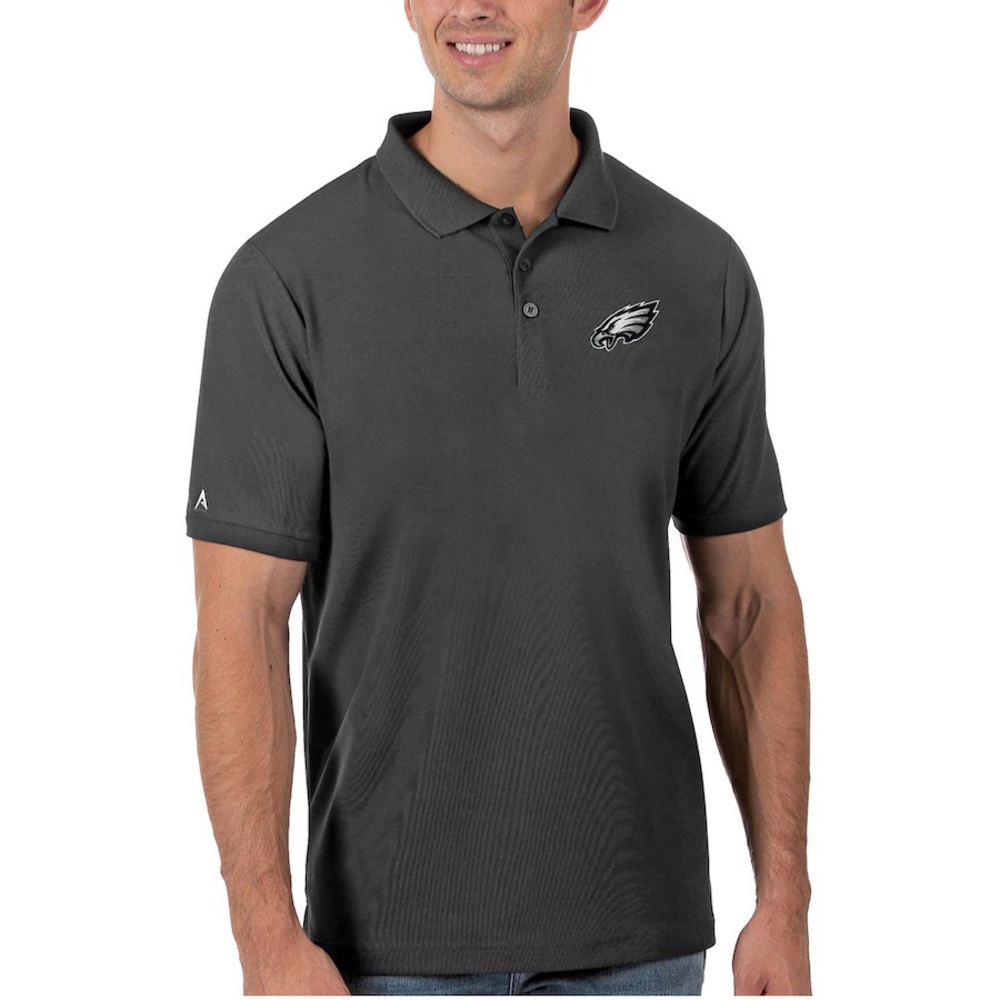 Antigua Charcoal Polo